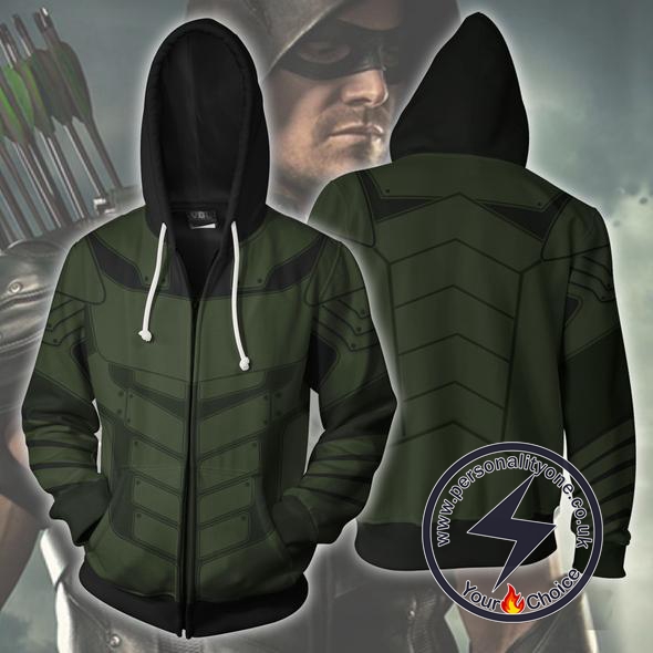 Green Arrow Hoodie Jacket